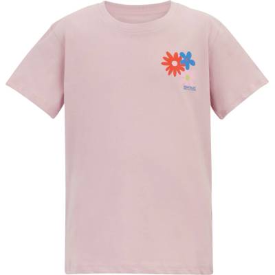 Regatta Детска тениска Regatta Kid's Bosley T-shirt - Powder Lilac - размер 5-6 Years (704-6360-0512)