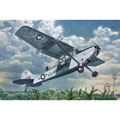 Roden L 19/O 1 Bird Dog 3x camo 1:48