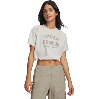 Under Armour Тениска Under Armour UA Bungee Hem Tee Ld63 - Summit White