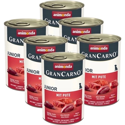 Animonda GranCarno Junior krůtí 6 x 400 g