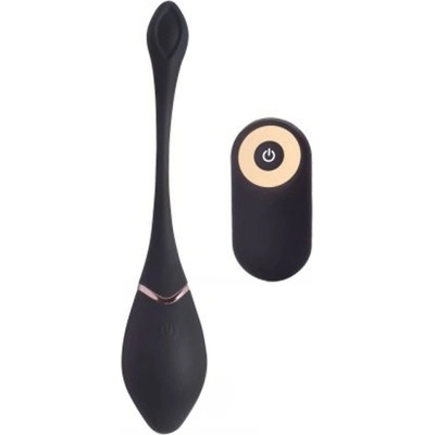 XMS Луксозен вибро стимулатор "dirty mind black" 16 см