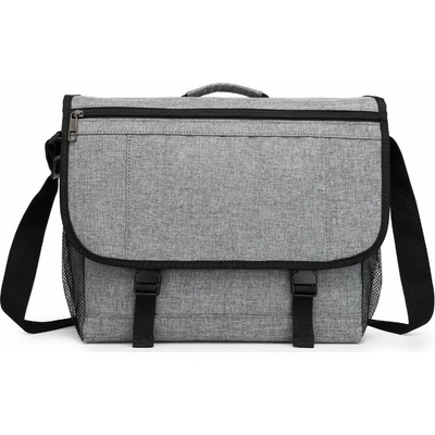 Kono Unisex bezpečnostní Crossbody taška na rameno šedá