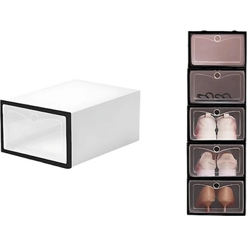 HARAHU Комплект за съхранение на обувки 6x - Прозрачен KP36332 (36332)