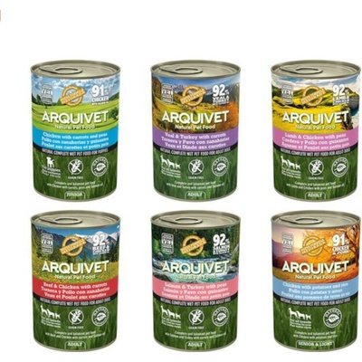 Arquivet mix príchutí 6 x 400 g