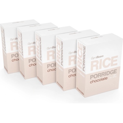 GymBeam Оризова каша 5 x 500 g шоколад