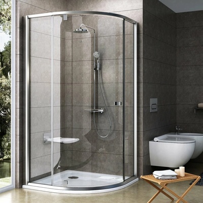 Ravak Pivot PSKK3-90 Satin + Transparent 37677U00Z1 – Zboží Mobilmania