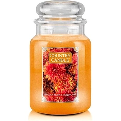 Country Candle Chryzantéma a medové jablko 680 g