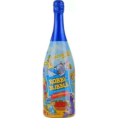 Robby bubble dětský nápoj jahoda 1,5 l