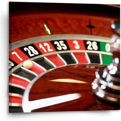 Sablio Obraz Ruleta - 110x110 cm