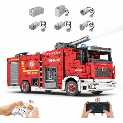 Reobrix 22008 Technic hasičské auto 2888 dílů, 1:12