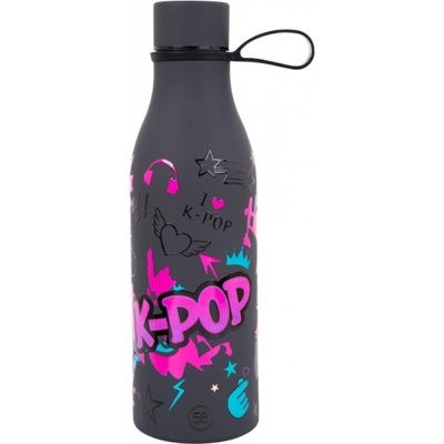 Patio termoláhev K-POP 500 ml Dark