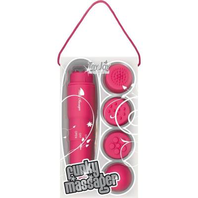 ToyJoy Funky Massager na klitoris s různými nástavci