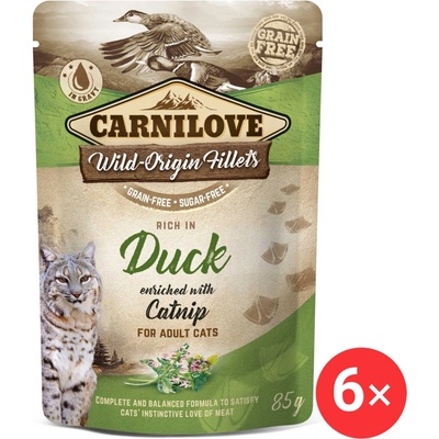 Carnilove Cat Duck with Catnip 6 x 85 g