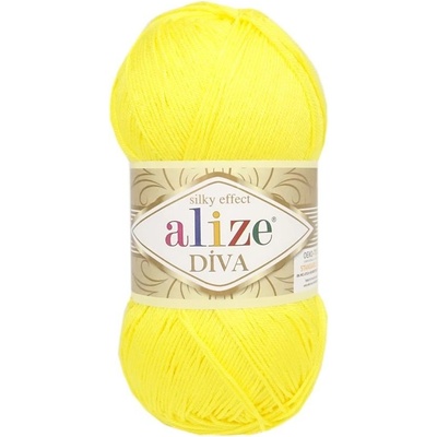 Alize Diva 110 žlutá