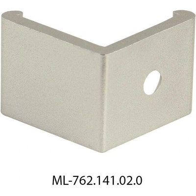 ML-762.141.02.0 Plastový stříbrný úchyt k profilu RS, RD