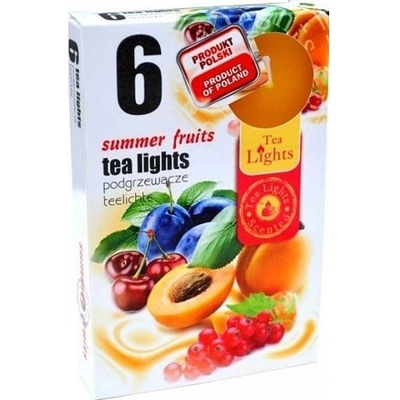 Admit Tea Lights Summer Fruits 6 ks