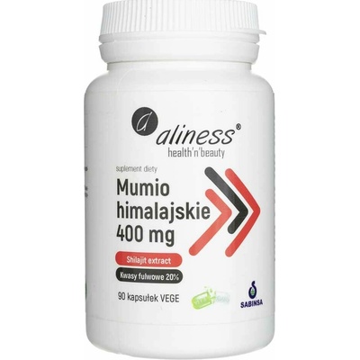 Aliness Himalájske mumio 400 mg 90 rastlinných kapsúl