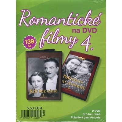 Romantické filmy 4 DVD