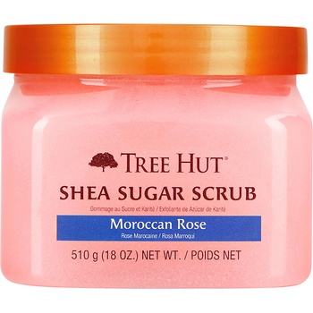 Tree Hut Shea Sugar Scrub Moroccan Rose Ексфолиант за тяло дамски 510gr