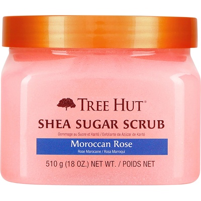 Tree Hut Shea Sugar Scrub Moroccan Rose Ексфолиант за тяло дамски 510gr