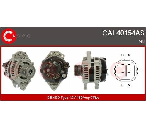 generátor CASCO CAL40154AS