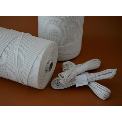 Knot s papírovým jádrem pro přírodní vosky HPC 9 do prům. 5-5,5 cm balení 10 m