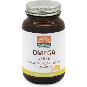 Mattisson Healthstyle Сърдечна и мозъчна функция - Омега-3-6-9, 60 капсули Mattisson Healthstyle (MT2331)