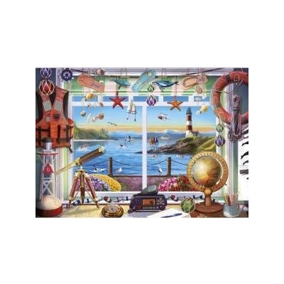 Educa Puzzle 1000 pieces. Room with a sea view