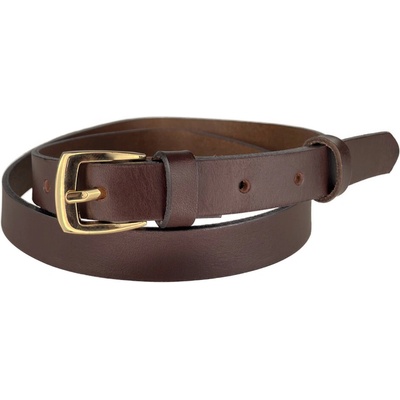 Penny Belts Dámský kožený opasek 20-202Z-40 tmavě hnědý