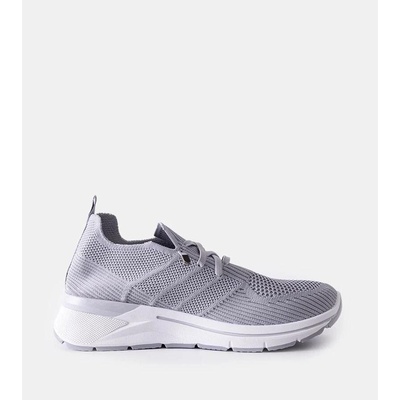 Gemre Grey slip-on sneakers Gaberla bílá šedá