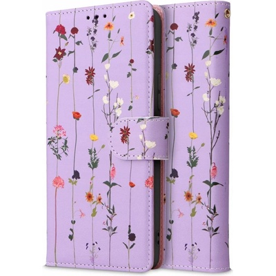 Púzdro TECH-PROTECT WALLET GALAXY A14 5G GARDEN VIOLET