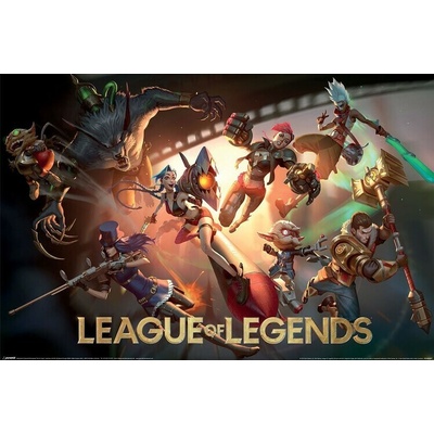 Plagát, Obraz - League of Legends - Riot, 91.5 × 61 cm