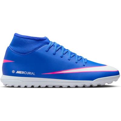 Nike Футболни стоножки Nike Mercurial Superfly 10 Club Adults Astro Turf Football Boots - Blue/Wht/Pink