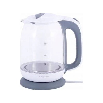 kamille Glass kettle 1720g white 1.7 l 2000 w