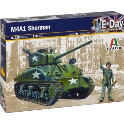 Italeri M4A1 Sherman Model Kit 0225 1:35