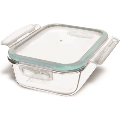 Orion Skleněná dóza s plastovým víčkem 1,5 l 22 x 16,5 x 7,5 cm