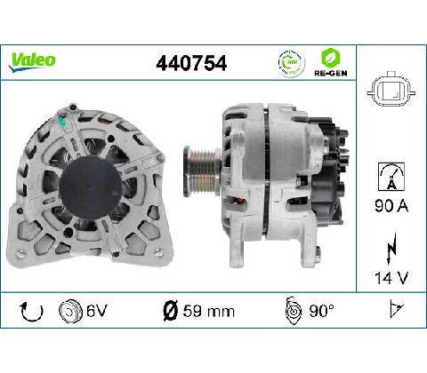 Alternátor VALEO 440754