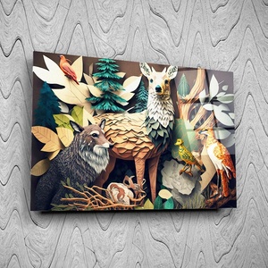Art gift Стъклено АРТ пано - Живописна дива природа