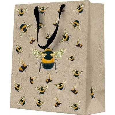 Paw Papírová taška PAW střední Dancing Bees ,balení 5 ks