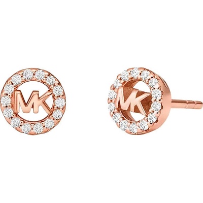 Michael Kors trblietavé strieborné náušnice kôstky so zirkónmi MKC1727CZ791