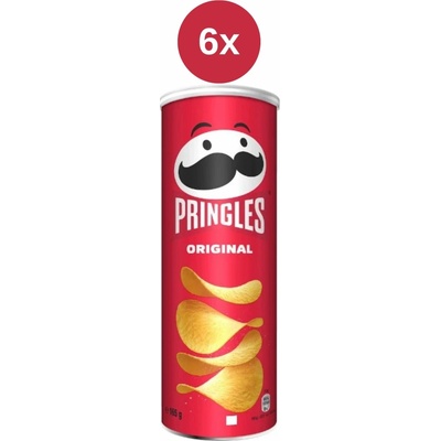 Pringles original 6x 165 g