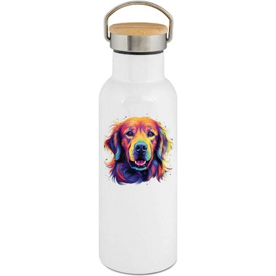 123TRIKO termoska Zlatý retrívr V1 500 ml pes