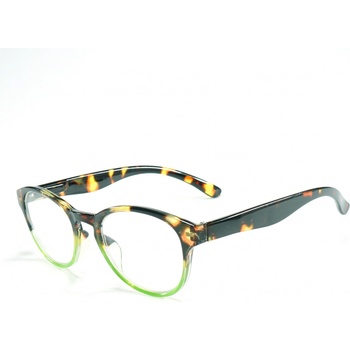OPTIC+ Soft dioptrické čtecí brýle tygrované zelené