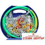 Paolo Автомобилни вериги за сняг - Меча стъпка (kn070) 13'' - 17'' 2бр. /к-т (08016) - steficenter