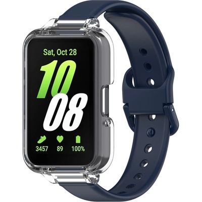 VSETKONAMOBIL 74831 COVER SET Remienok + obal na hodinky Samsung Galaxy Fit3 tmavomodrý