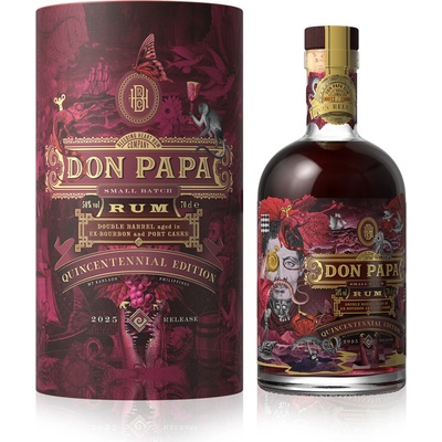 Don Papa Port Cask Quincentennial Edition 2025 50% 0,7 l (tuba)