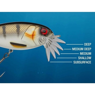 Abu Garcia Beast Hi-Lo Sinking Red Tiger 10cm