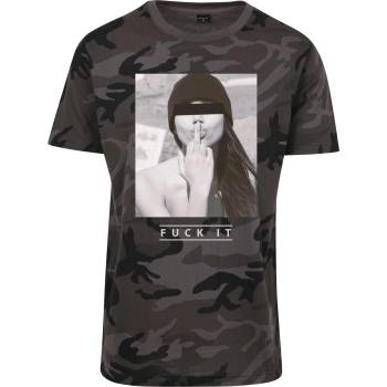 Mister Tee Тениска F#? KIT Tee darkcamo XXLUB-MT133-00707 - Черен, размер S