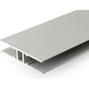 Easy Click Spojovací lišta stříbrná ALU-H 3m 16mm