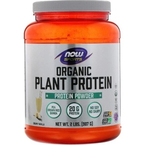 NOW Sports Organic Plant Protein 907 g